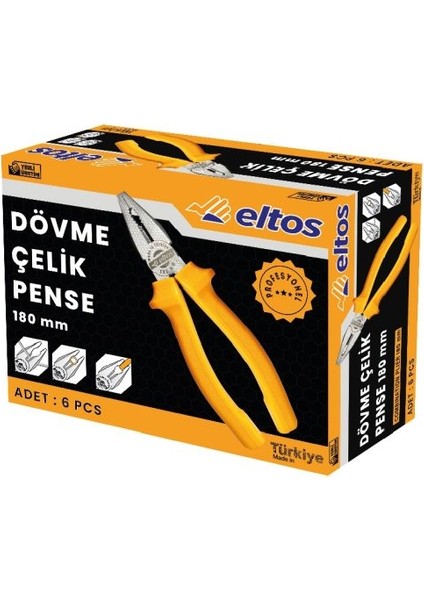 ETP181 Dövme Çelik Pense 180 mm