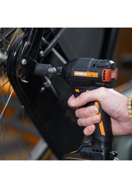 WX265 20VOLT 2.0AH Li-Ion Çift Akülü 200NM Kömürsüz Profesyonel Şarjlı Darbeli Tornavida indirimleri