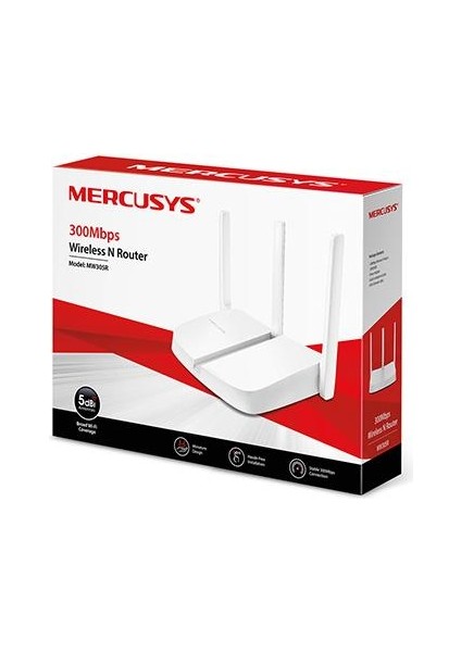 Mercusys MW306R 300MBPS Wıfı N Router
