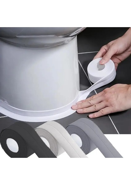 Beyaz Pvc Sızdırmazlık Kenar Bantı Duşakabin Tuvalet Lavabo fiyatları