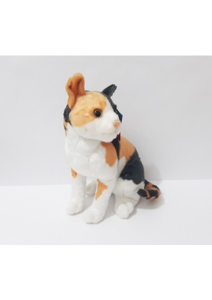 Peluş Kedi 30 cm Peluş Sesli Miyavlayan Oyuncak Kedi modelleri