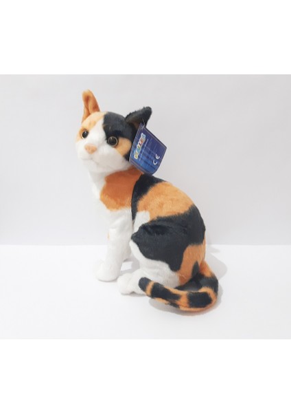 Peluş Kedi 30 cm Peluş Sesli Miyavlayan Oyuncak Kedi indirimleri