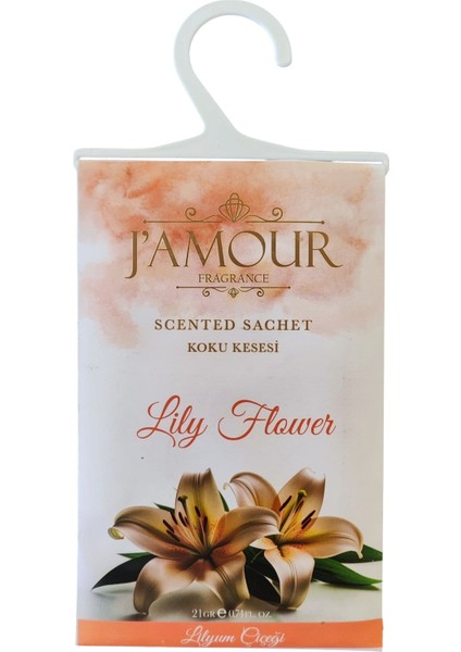 Lily Flower Askılı Dolap ve Çekmece Kokusu
