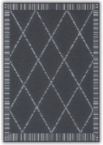 Geometrik Baklava Dilim Desenli Dijital Baskılı Dokuma Kaymaz Tabanlı Yıkanabilir Yazlık Halısı fiyatları