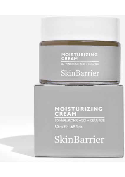 Skinbarrier 8d Hyaluronic Ceramide Moisturizing Cream - Bariyer Onarıcı Su Bazlı Nemlendirici Krem 50ML
