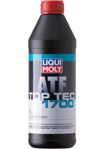 Top Tec Atf 1700 Otomatik Şanzıman Yağı (1 Litre) Yeni Üretim Tarihli