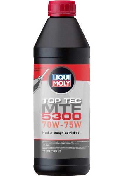 Top Tec Mtf 5300 70W-75W (1 Litre) Yeni Üretim Tarihli