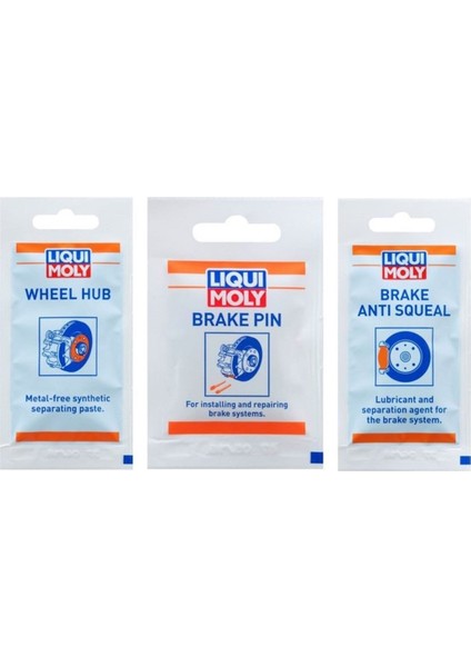 Fren / Teker Bakım Seti ( 21126 ) ( 1 x 21119 / 1 x 21120 / 1 x 21121 ) Yeni Üretim Tarihli