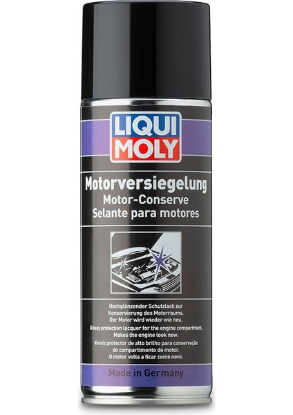 Engine Gloss Paint Motor Yüzeyi Koruma Cilasi (400 Ml) Yeni Üretim Tarihli