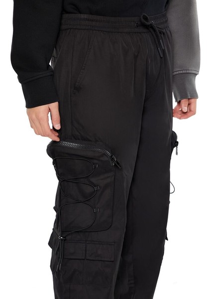 Çapraz Bağcıklı Kargo Pantolon