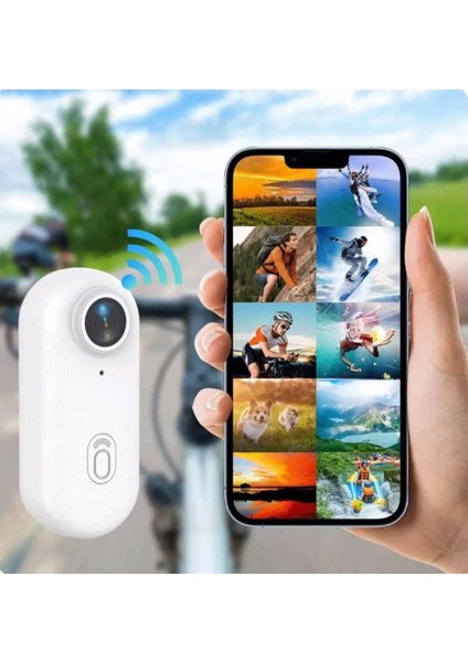Giyilebilir Mini Aksiyon Kamera Video Kaydedici Spor Bisiklet Sörf modelleri