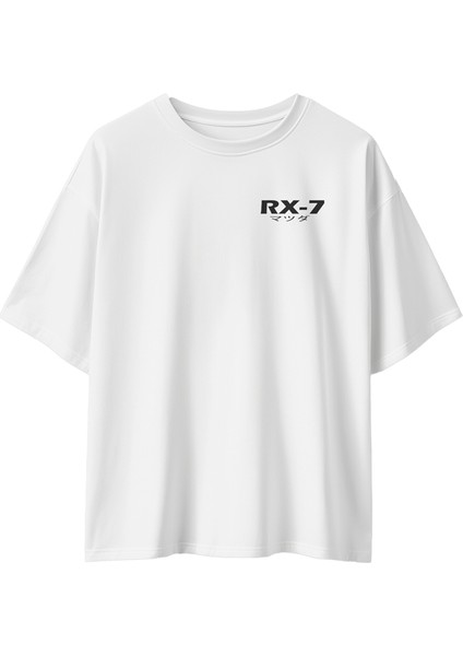 Mazda Rx7 Baskılı Oversize T-Shirt fiyatları