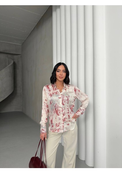 Dalmaçyalı Desen Kırmızı Gömlek fiyatları