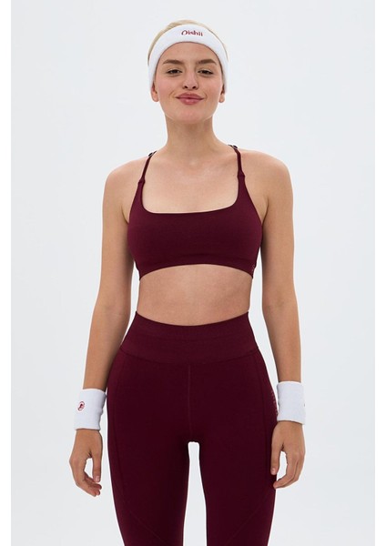 Aozora Sport Aktif Spor Tayt Bordo