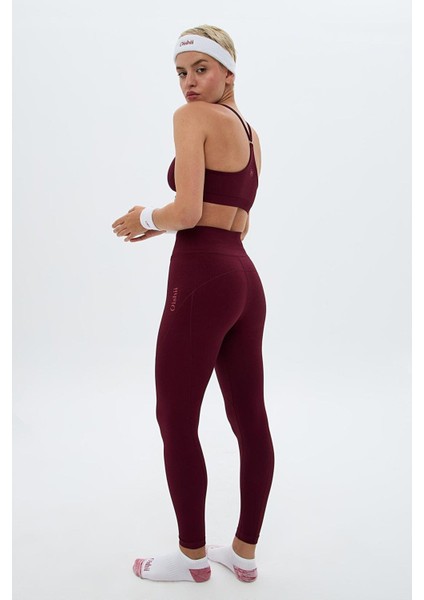 Aozora Sport Aktif Spor Tayt Bordo fiyatları