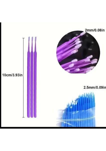 25 Adet Ultra Ince Detay Fırçası