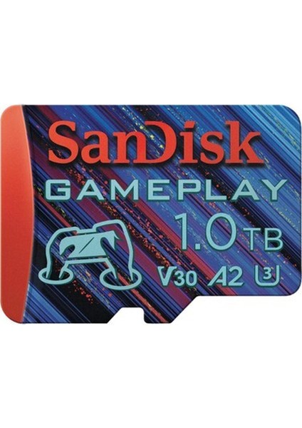 Gameplay 1tb SDSQXAV-1T00-GN6XN 190/130MB/S 4K UHD Microsdxc A2 V30 Gaming Hafıza Kartı