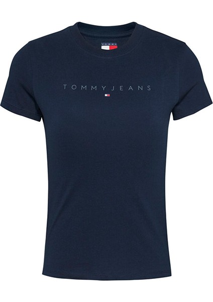 Mavi Kadın Slim Fit T-Shirt DW0DW20315C1G