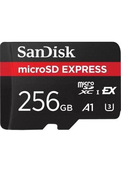 Microsd Express 256GB SDSQXFN-256G-GN4NN 880/650MB/S Microsdxc Uhs-I Hafıza Kartı