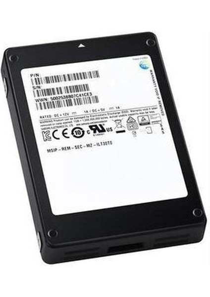 PM1643A 960GB 2.5 Inç Sas 12G Sunucu SSD