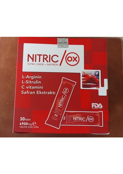 NitricOx Nitrik Oksit Safran