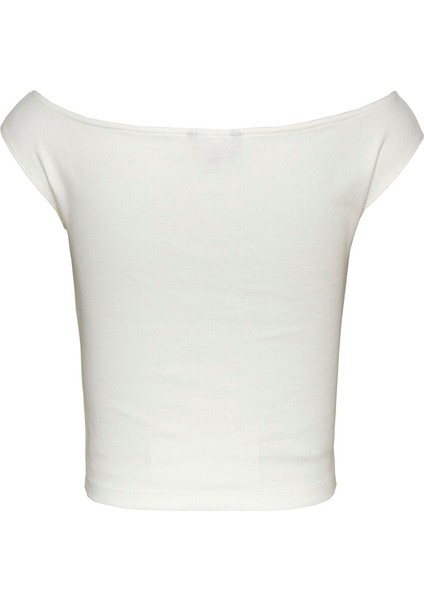 Beyaz Kadın Normal T-Shirt DW0DW20234YBL fiyatları