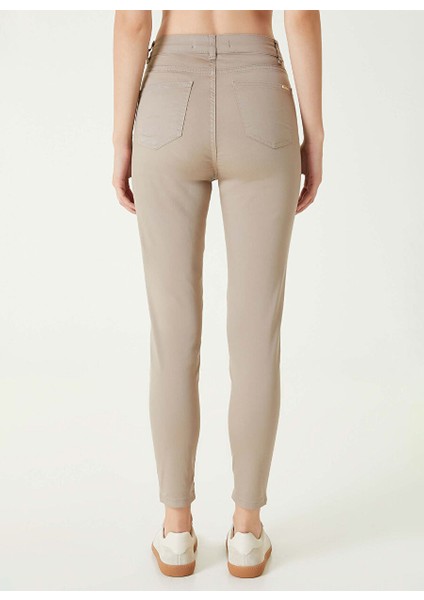 Vizon Kadın Skinny Fit Düz Pantolon 1093026 indirimleri