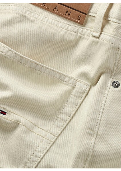 Beyaz Kadın Slim Fit Pantolon DW0DW19392YBH fiyatları