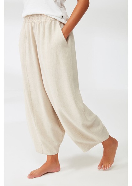 Lux Mood Keten Pantolon