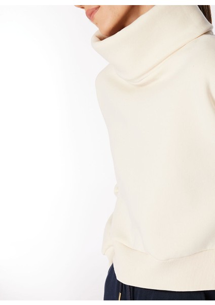Dik Yaka Ekru Kadın Sweatshirt Veja indirimleri