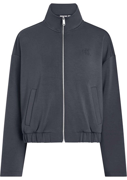 Mavi Kadın Fermuarlı Standart Düz Sweatshirt J20J224993CGE
