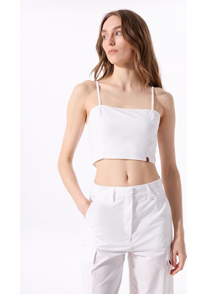 Crop Düz Bluz J5SL-BLZ7870