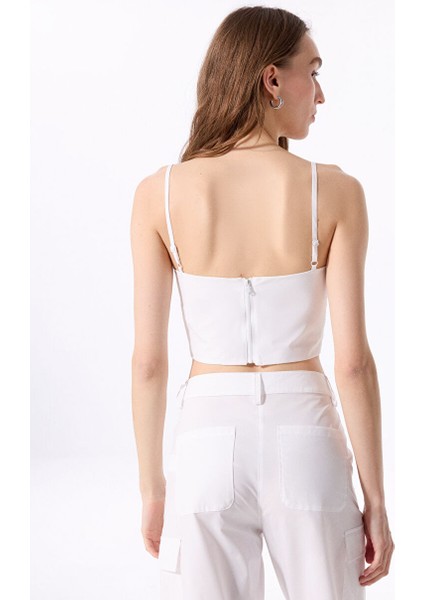 Crop Düz Bluz J5SL-BLZ7870 indirimleri