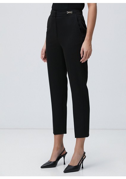 Siyah Kadın Regular Fit Pantolon 1094238