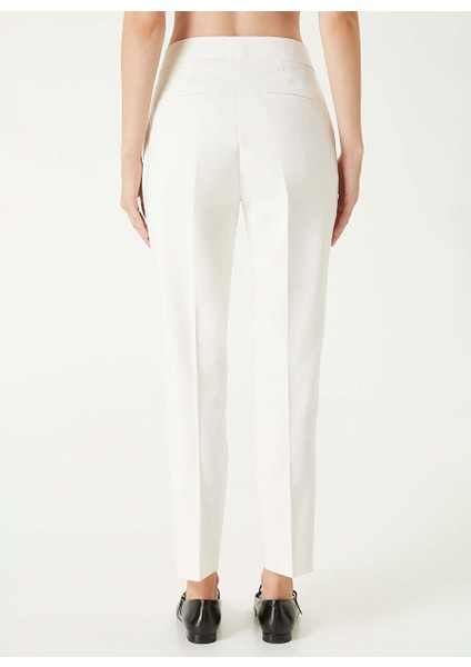 Ekru Kadın Skinny Fit Pantolon 1093144