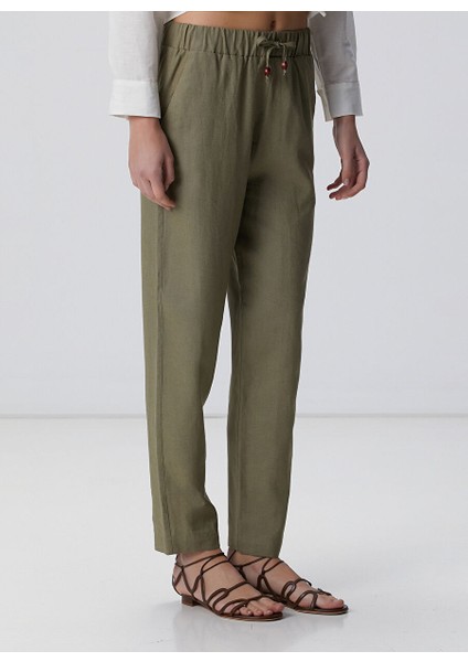 Haki Kadın Basic Pantolon 1095146