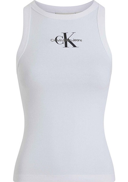 Beyaz Kadın Normal Baskılı T-Shirt J20J225301YAA