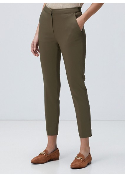 Haki Kadın Slim Fit Pantolon 1094267 fiyatları