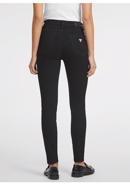 Siyah Kadın Normal Düz Denim Pantolon Gj G05 Hıgh Rıse Skı - Eco Recy Co indirimleri