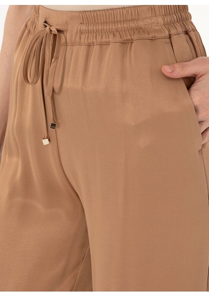 Kahverengi Kadın Loose Fit Pantolon Yuna-P indirimleri