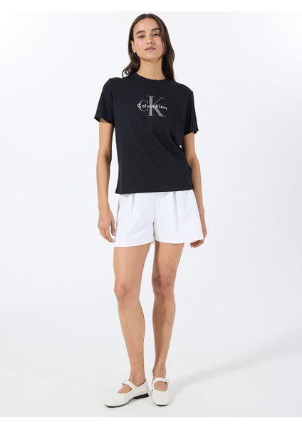 Siyah Kadın Normal T-Shirt LV047B864GUB1 fiyatları