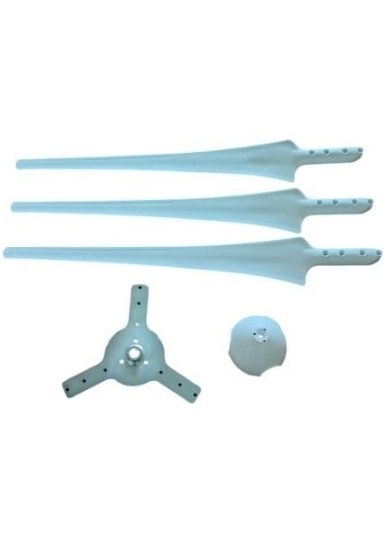 Istabreeze Kanat Seti - 107 cm 3'lü Beyaz Kanat Seti Ø2,10M