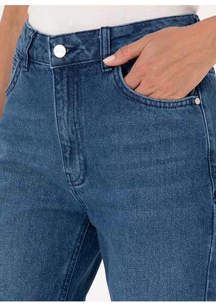 Mavi Kadın Straight Denim Pantolon E-Tube-Blue indirimleri
