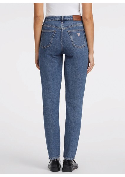 Mavi Kadın Relaxed Fit Desenli Denim Pantolon Gj G06 Mom - Eco Recy Co Rıversıde fırsatları
