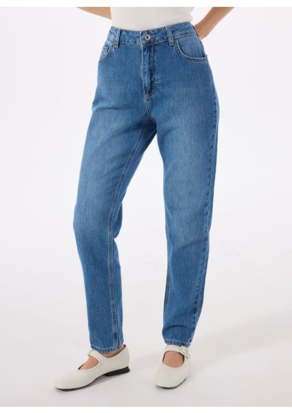 Mavi Kadın Normal Yıkamalı Denim Pantolon Brooks Relax Slım-35 modelleri