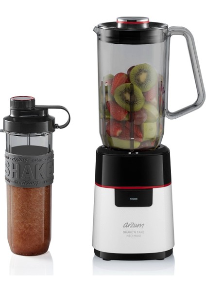 AR1174-B Shake'N Take Neo Maxı Sürahi Blender Beyaz