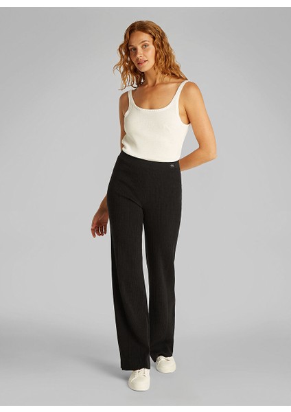 Siyah Kadın Normal Pantolon J20J225336BEH