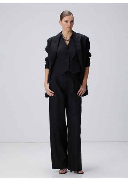 Siyah Kadın Basic Pantolon 1095155