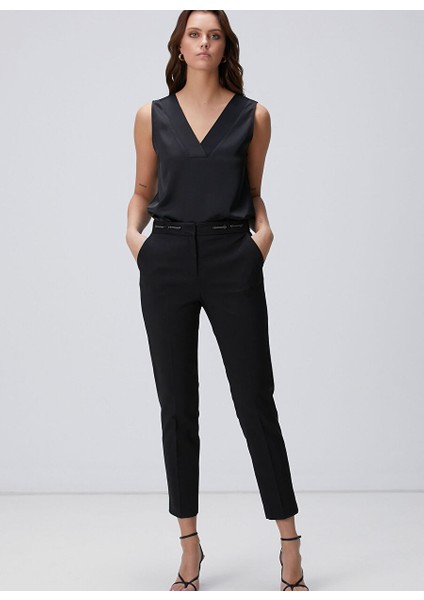 Siyah Kadın Basic Pantolon 1095127