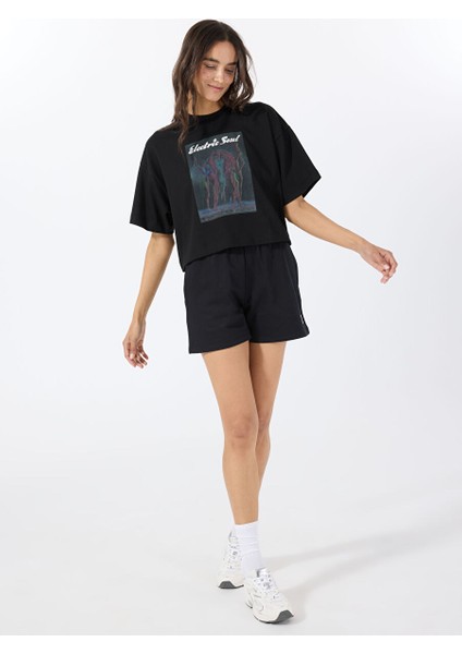 Siyah Kadın Normal T-Shirt 50540927 fiyatları